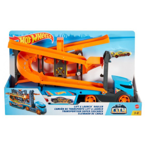 Грузовик-транспортер Hot Wheels Крутой спуск (GNM62) лучшая модель в Житомире