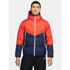 Пуховик Nike M Nsw Dwn Fil Wr Jkt Shld CU4404-673 XS Оранжево-синій в Житомирі