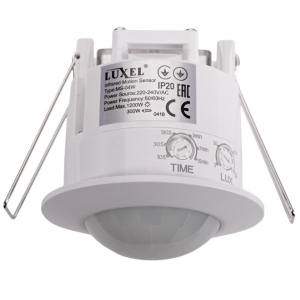 Датчик руху LUXEL 0.5W IP20 (MS-04W) краща модель в Житомирі