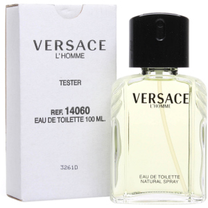 Тестер Туалетна вода для чоловіків Versace L'Homme Versace 100 мл (8011003996735) надійний