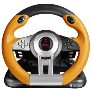 Дротове кермо SPEEDLINK Drift OZ Racing Wheel PC Black (SL-6695-BKOR-01) в Житомирі