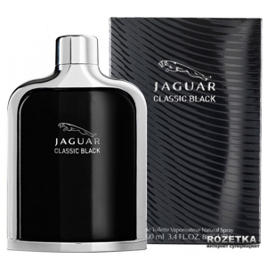 Туалетна вода для чоловіків Jaguar Classic Black Eau de Toilette 100 мл (3562700373145) ТОП в Житомирі