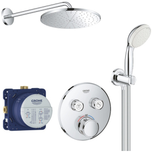 Душовий гарнітур GROHE Grohtherm SmartControl 26406SC1 (29119000+35600000+26557000+26406001) ТОП в Житомирі