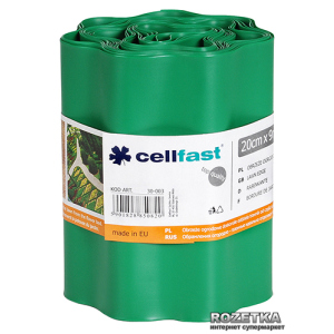 Бордюр для газону Cellfast 20х900 см Зелений (30-003H) надійний
