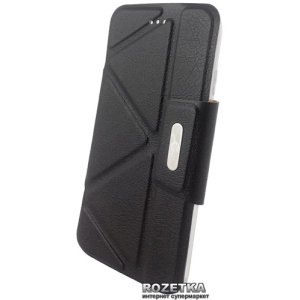 Чохол Global Case TPU BookCase для Apple iPhone 6 Plus/6s Plus Чорний ТОП в Житомирі