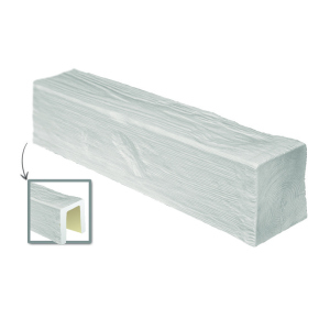 Балка декоративна з поліуретану "Модерн" Decowood ED 107 (4м) classic біла 6х9 в Житомирі