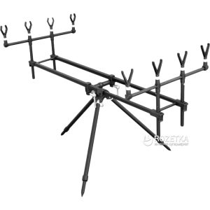 Підставка Lineaeffe Rod Pod Set для чотирьох вудилищ + чохол (6313033) ТОП в Житомирі