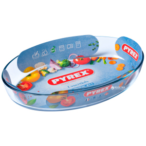 Форма овальная Pyrex для выпекания 39х27 см (347B000) ТОП в Житомире