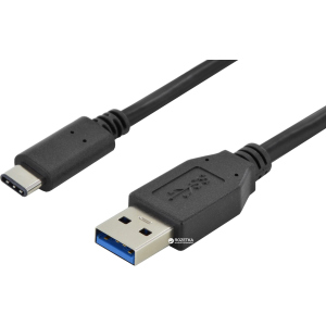 Кабель Digitus Assmann USB Type-C - USB 3.0 1 м (AK-300136-010-S) лучшая модель в Житомире