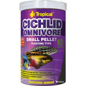 Корм Tropical Cichlid Omnivore Small Pellet для акваріумних риб у гранулах 1 л (5900469609569) в Житомирі