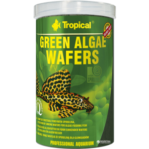 Корм Tropical Green Algae Wafers для аквариумных рыб в чипсах 1 л (5900469664261) в Житомире