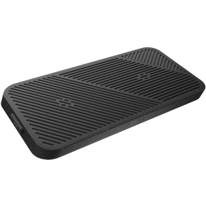 Беспроводное зарядное устройство Zens Modular Dual Wireless Charger with Wall Charger Black (ZEMDC1P/00) ТОП в Житомире