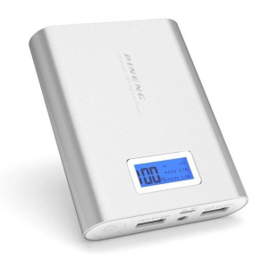 Внешний аккумулятор Power Bank Pineng PN-988 10000 mAh Silver ТОП в Житомире