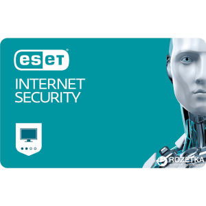 Антивирус ESET Internet Security (5 ПК) лицензия на 12 месяцев Базовая /Продление (электронный ключ в конверте) лучшая модель в Житомире