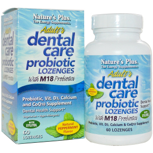 Пробіотик Natures Plus Adult`s Dental Care М'ята 60 таблеток (97467043831) краща модель в Житомирі