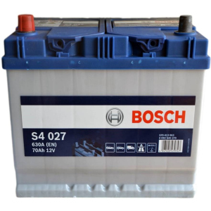 Автомобильный аккумулятор Bosch 70Аh (+/-) ASIA S4027 (630EN) (0 092 S40 270) ТОП в Житомире