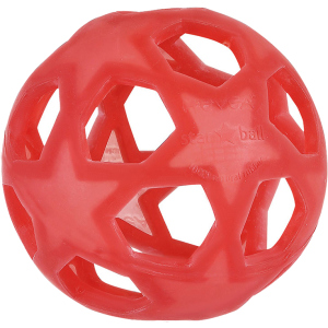 Прорізувач Hevea Star Ball із натурального каучуку Червоний (5710087080325) краща модель в Житомирі