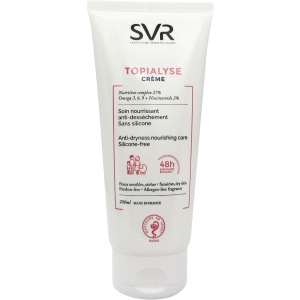 Крем для обличчя та тіла SVR Topialyse Crème Soin Nourrissant Anti-Dessèchement для сухої та чутливої ​​шкіри 200 мл (3401360215825)