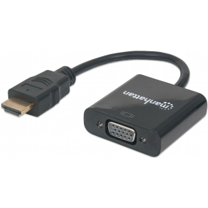 Переходник Manhattan HDMI M - VGA F (151467) в Житомире