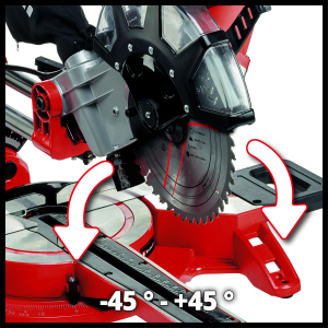 Пила торцовочная с протяжкой Einhell TC-SM 2534/1 Dual (4300395)