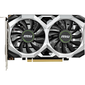 MSI PCI-Ex GeForce GTX 1650 Ventus XS 4G OC 4GB GDDR5 (128bit) (1740/8000) (1 x DisplayPort, 1 x HDMI, 1 x DVI) (GeForce GTX 1650 VENTUS XS 4G OC) краща модель в Житомирі