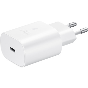 Зарядний пристрій Samsung 25W Travel Adapter White (EP-TA800NWEGRU) в Житомирі