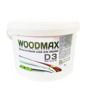 Вологостійкий клей для дерева D3 Himdecor WOODMAX 3 кг в Житомире