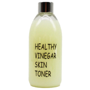 Тонер для обличчя із екстрактом бурого рису Real Skin Healthy Vinegar Skin Toner Rice 300 мл (8809280351459) ТОП в Житомирі