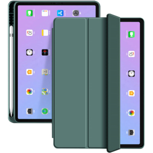 Обложка BeCover с креплением Apple Pencil для Apple iPad Air 10.9 2020 Dark Green (BC_705514) в Житомире