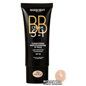 Тональний крем Deborah BB Cream SPF20 зволожуючий 00 Fair Rose (8009518145885)