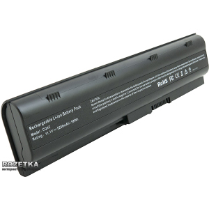 Акумулятор для ноутбуків ExtraDigital HP 630 HSTNN-Q62C (11.1V/5200mAh) Black (BNH3942) краща модель в Житомирі