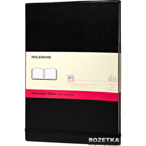 Записная книга Moleskine Folio 21 х 30 см 60 страниц без линовки Черная (9788862931946) в Житомире