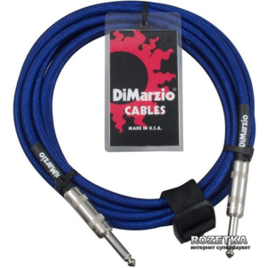 Інструментальний кабель DiMarzio Instrument Cable 4.5 м Electric Blue (EP1715SS EB)