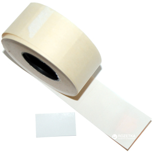 Етикет-стрічка Aurika 26х16 мм 1000 етикеток прямокутна 25 шт White (2616W) в Житомирі
