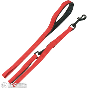 Повідець Karlie Flamingo Training Lead Soft Grip 2 м 20 мм Червоно-чорний (5400274724872)