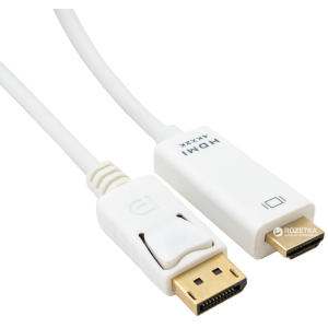 Кабель ExtraDigital DisplayPort 1.2 - HDMI 2.0 2 м (KBD1669) лучшая модель в Житомире