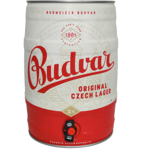 Пиво Budweiser Budvar светлое фильтрованное 5% 5 л  (8594403310184) лучшая модель в Житомире