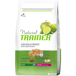 Сухий корм Trainer Natural Super Premium Junior Maxi для юніорів великих та гігантських порід від 9 місяців до 2 років 3 кг (8015699006945) ТОП в Житомирі