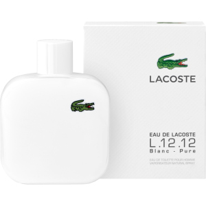 Туалетна вода для чоловіків Lacoste Eau de Lacoste L.12.12 Blanc 100 мл (737052413174)