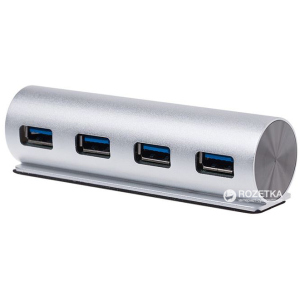 USB-хаб Maiwo USB 3.0 4 порта Silver (KH002) ТОП в Житомире