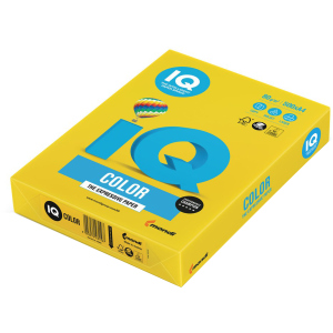 Бумага IQ Color CY39 желтый А4 80г/м2 500 листов (9003974402918) ТОП в Житомире