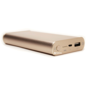 УМБ PowerPlant QC 2.0 10200 mAh Gold лучшая модель в Житомире