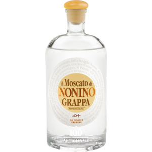 Граппа Nonino Grappa il Moscato 0.7 л 41% (80664024) лучшая модель в Житомире