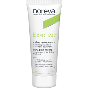 Відновлюючий крем Noreva Laboratoires Exfoliac Cream Reparatrice Зволожуючий 40 мл (3401378314831) краща модель в Житомирі