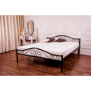 Двоспальне ліжко Eagle Polo 140 x 200 Black (E2516) краща модель в Житомирі