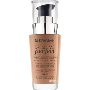 Тональна основа Deborah Dress me Perfect SPF 15 № 04 30 мл (8009518230147) ТОП в Житомирі