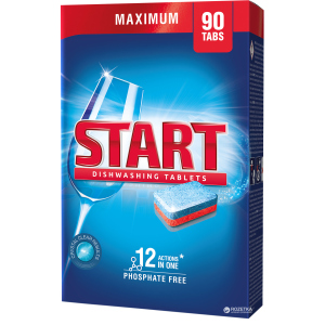 Таблетки для посудомийної машини Start Maximum 90 шт (4820207100084) рейтинг