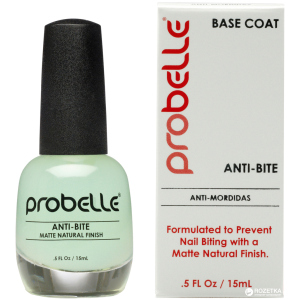 Лак проти обгризання нігтів Probelle Anti Bite Base Coat 15 мл (857188005415) ТОП в Житомирі