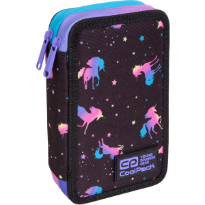 Пенал Coolpack Jumper 2 35 предметів 2 відділення Dark Unicorn (C66234) в Житомирі