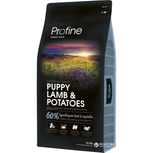 Сухой гипоаллергенный корм для щенков всех пород Profine Puppy Lamb с ягненком и картофелем 15 кг (8595602517510) в Житомире